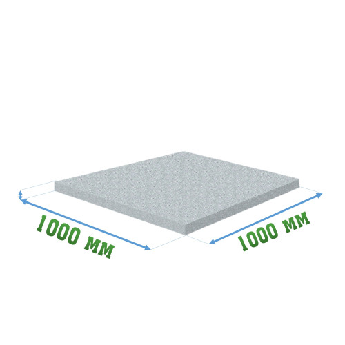 Резиновая подложка 1000x1000x10 мм Sub