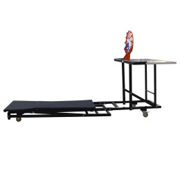 Баскетбольная мобильная стойка STAND56Z 145х82см