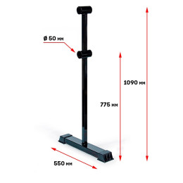 Стойки хореографического станка 2-х уровневого v2,0