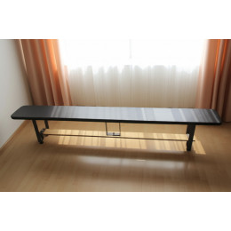 Скамья гимнастическая мягкая 1,5 м, ножки металлические