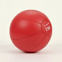 Медицинбол 2 кг, искусственная кожа