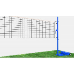 Сетка волейбольная d=3,0 с тросом (металл) тренировочная