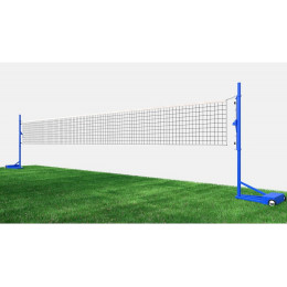 Сетка волейбольная d=3,0 с тросом (металл) тренировочная